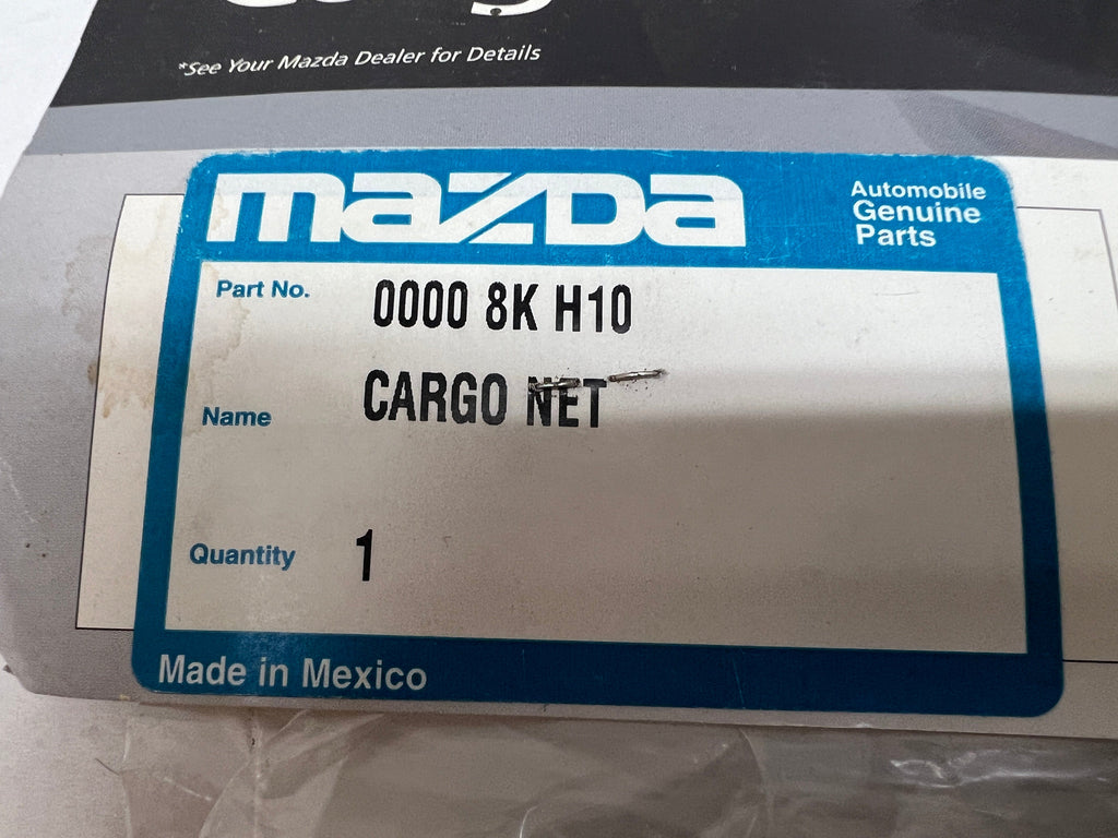 CL-0623-0000-8K-H10-G16 2011-2013 Mazda 6 Trunk Cargo Net Genuine OEM New 0000-8K-H10