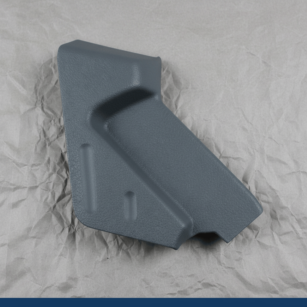 BL3Z-1561693-AB 2011-2014 Ford F-150 Driver Side Seat Valance Panel Anchor Cover Gray OEM