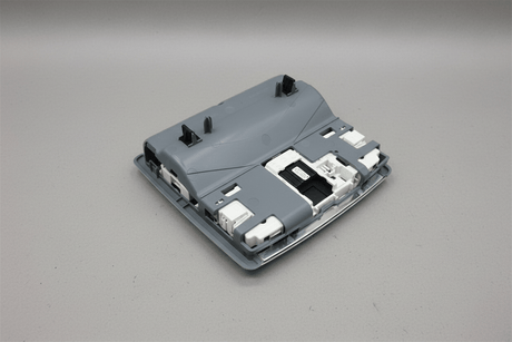 BL3Z-18519A70-DB 2011-2014 Ford F-150 Overhead Console Steel Gray With Storage Power Rear Window Genuine OEM