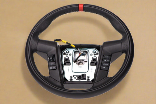 BL3Z-3600-CB 2011-2014 Ford Raptor Black Leather Steering Wheel With Switches OEM