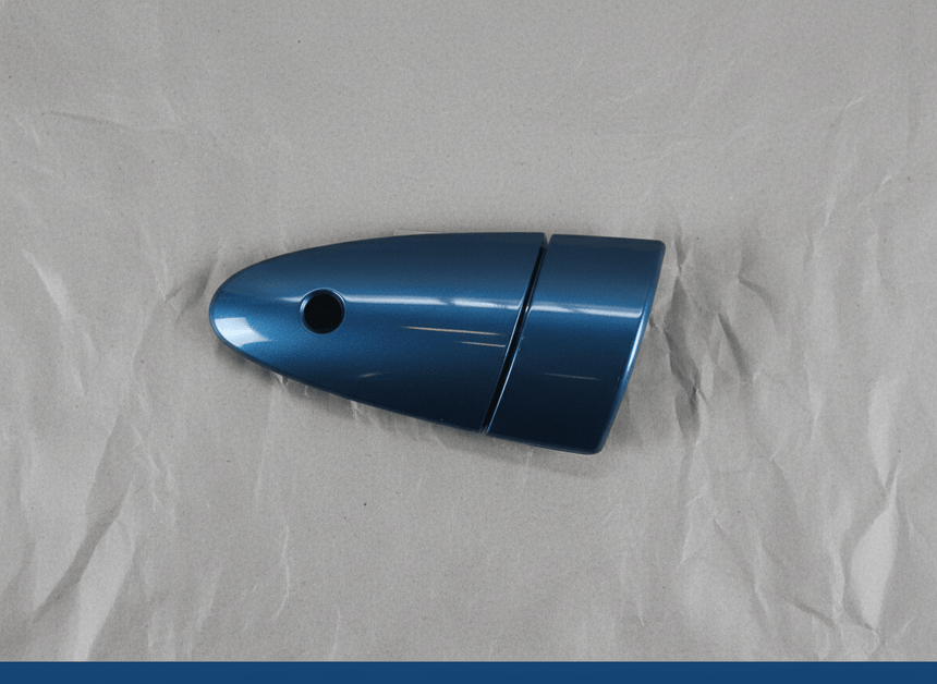 2011-2015 Honda CR-Z Driver Side Exterior Door Handle North Shore Blue OEM
