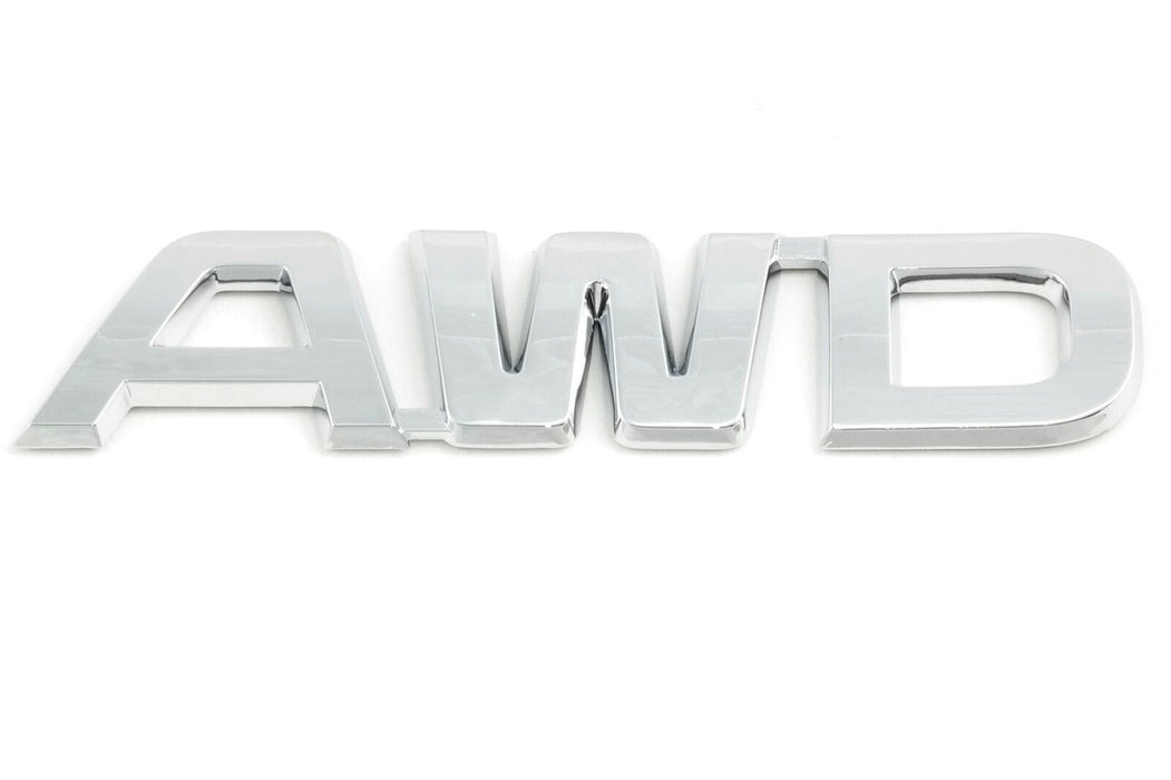 86342-1U000) 2011-2015 Kia Sorento Front Door AWD Emblem Nameplate Chrome
