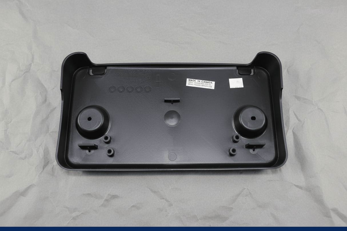 BA1Z-17A385-A 2011-2015 Lincoln MKX Front Bumper License Plate Bracket No Hardware