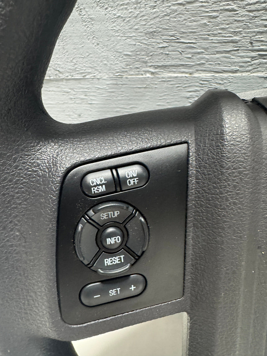 2011-2016 Ford F-250 F-350 Basic Urethane Steering Wheel With Cruise / Audio / Message Center Buttons