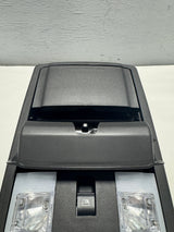 BC3Z-26519A70-CB-F9 2011-2016 Ford F-250 F-350 Crew Cab  Roof Console W/o Sunroof With Sliding Rear Window Black OEM