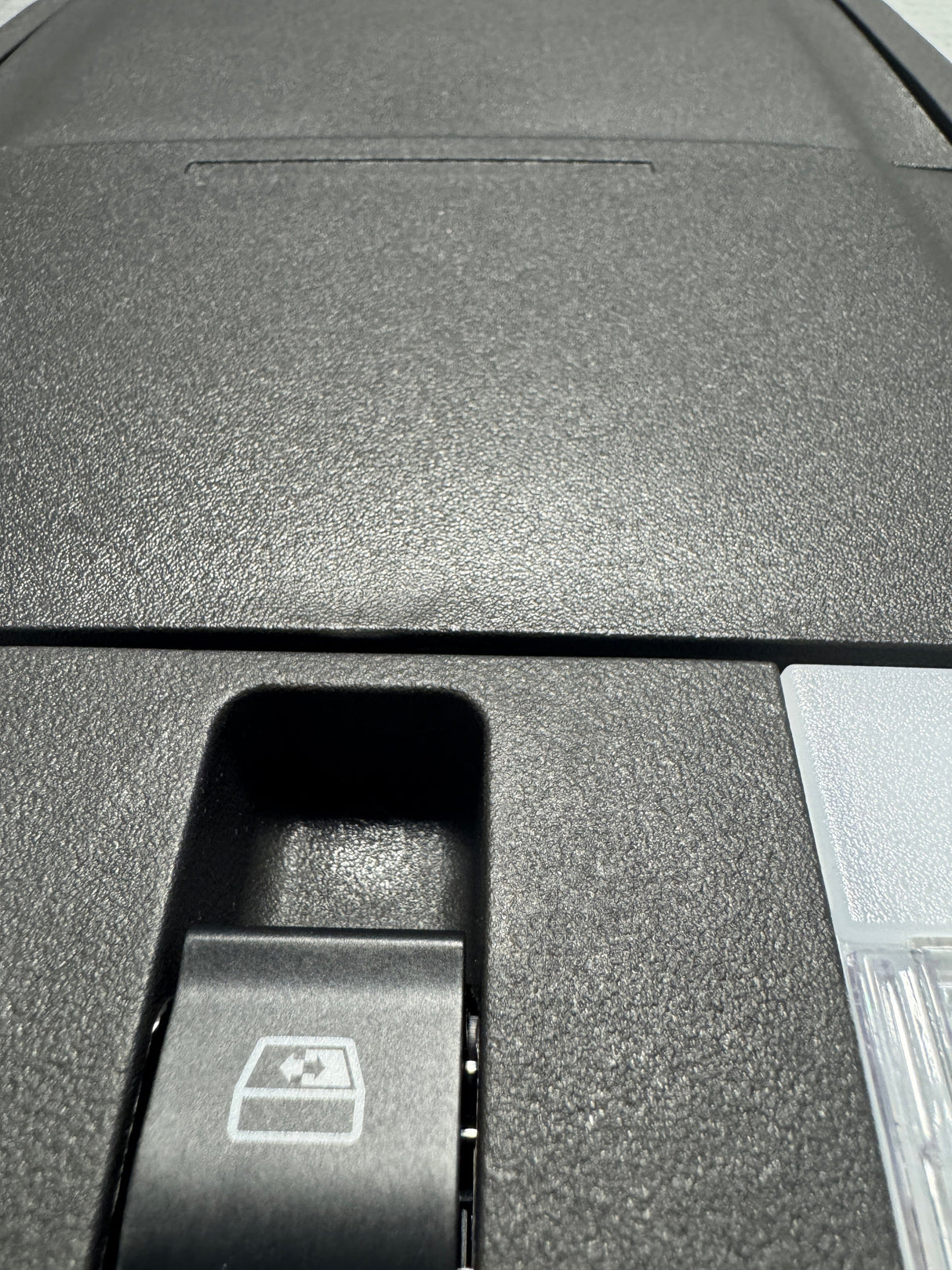 BC3Z-26519A70-CB-F9 2011-2016 Ford F-250 F-350 Crew Cab  Roof Console W/o Sunroof With Sliding Rear Window Black OEM