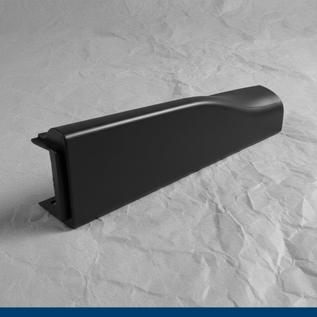 2011-2016 Ford F-250 F-350 Driver Side Black Flex Step Tailgate Trim OEM