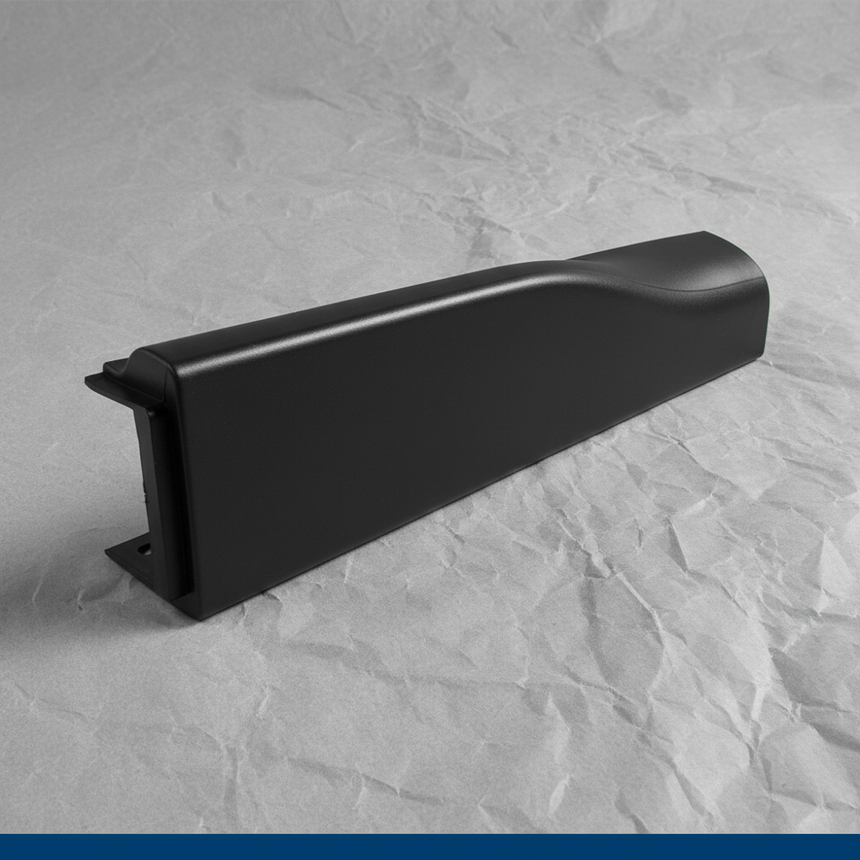 2011-2016 Ford F-250 F-350 Driver Side Black Flex Step Tailgate Trim OEM