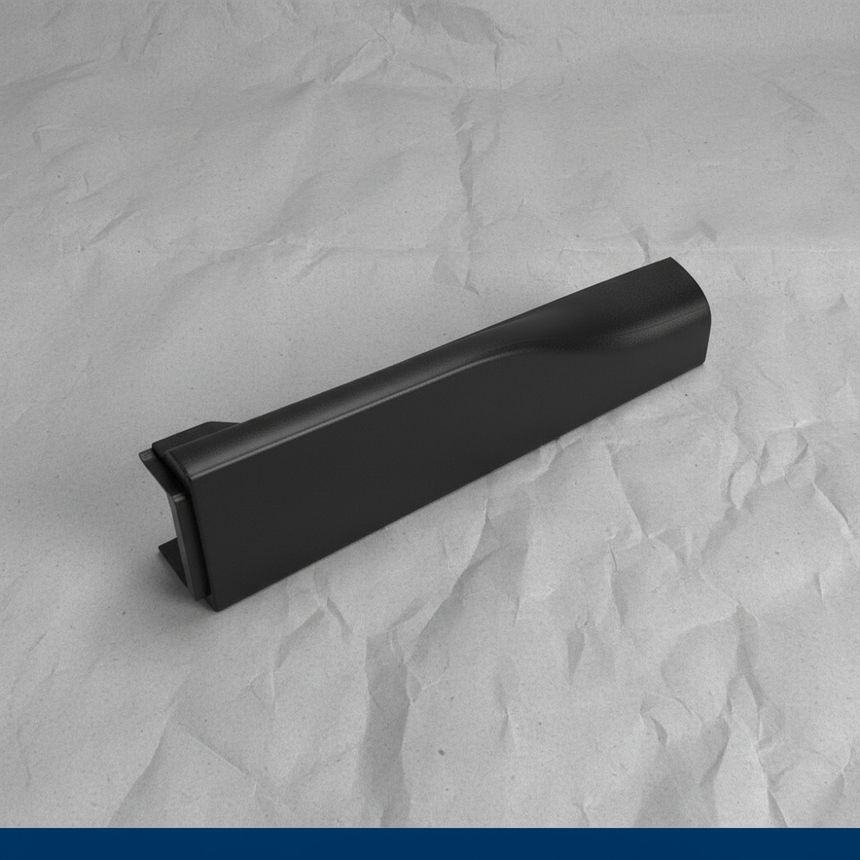 2011-2016 Ford F-250 F-350 Passenger Side Black Flex Step Tailgate Trim OEM
