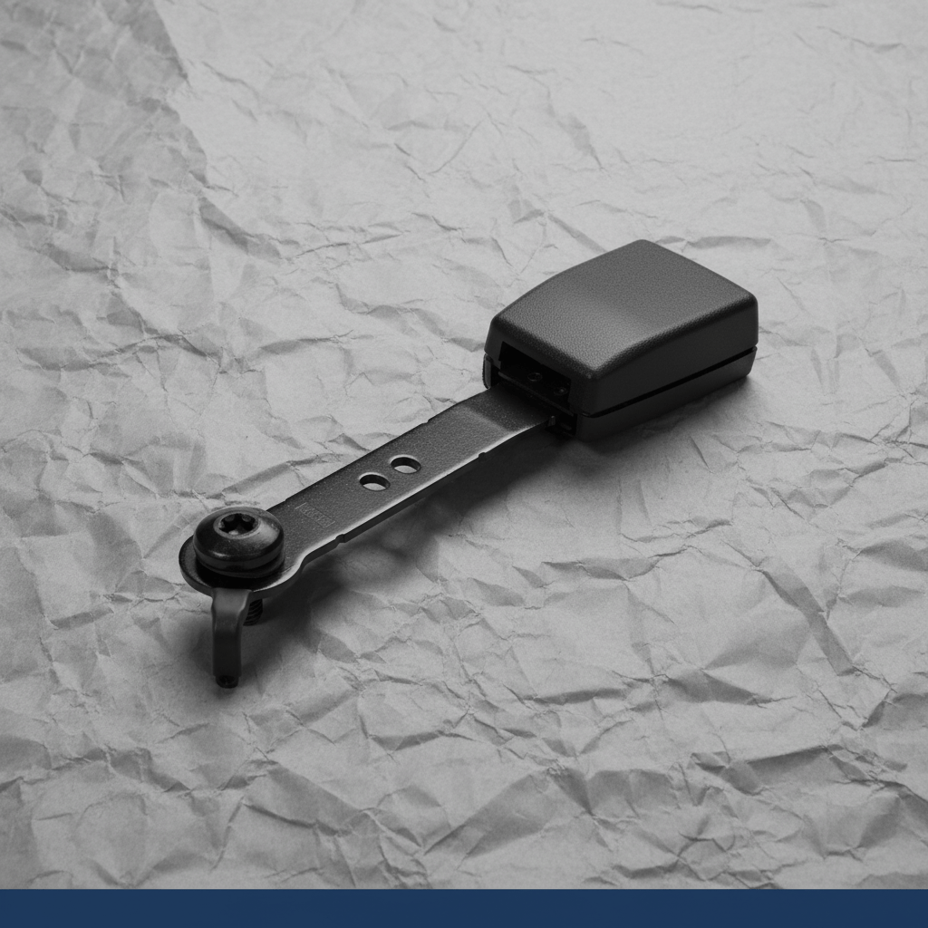 BC3Z-2561202-AA 2011-2016 Ford F250 F350 F450 F550 Front Passenger Seat Belt Buckle OEM