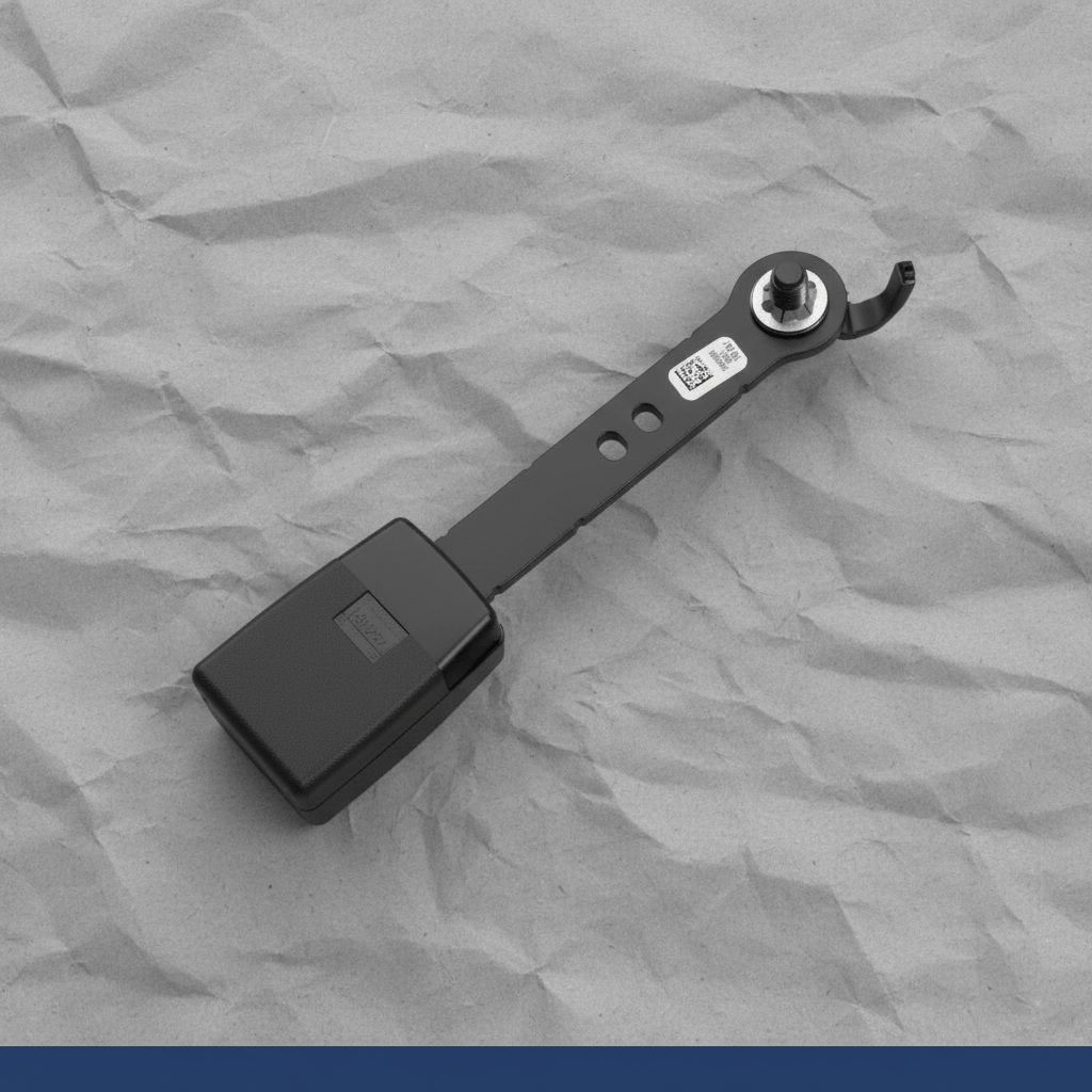 BC3Z-2561202-AA 2011-2016 Ford F250 F350 F450 F550 Front Passenger Seat Belt Buckle OEM