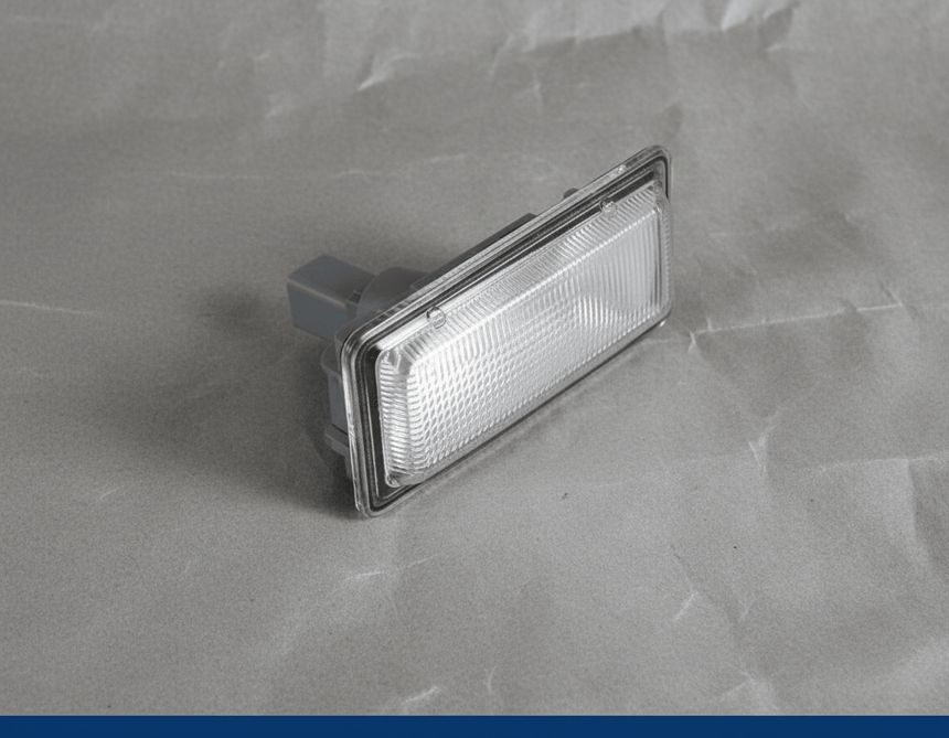 2011-2018 Kia Forte Driver Side License Lamp Genuine OEM