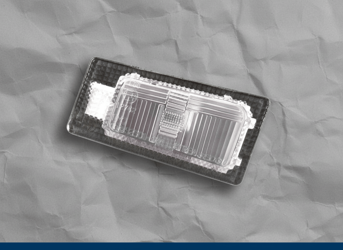 925011M400 2011-2018 Kia Forte Driver Side License Lamp Genuine OEM