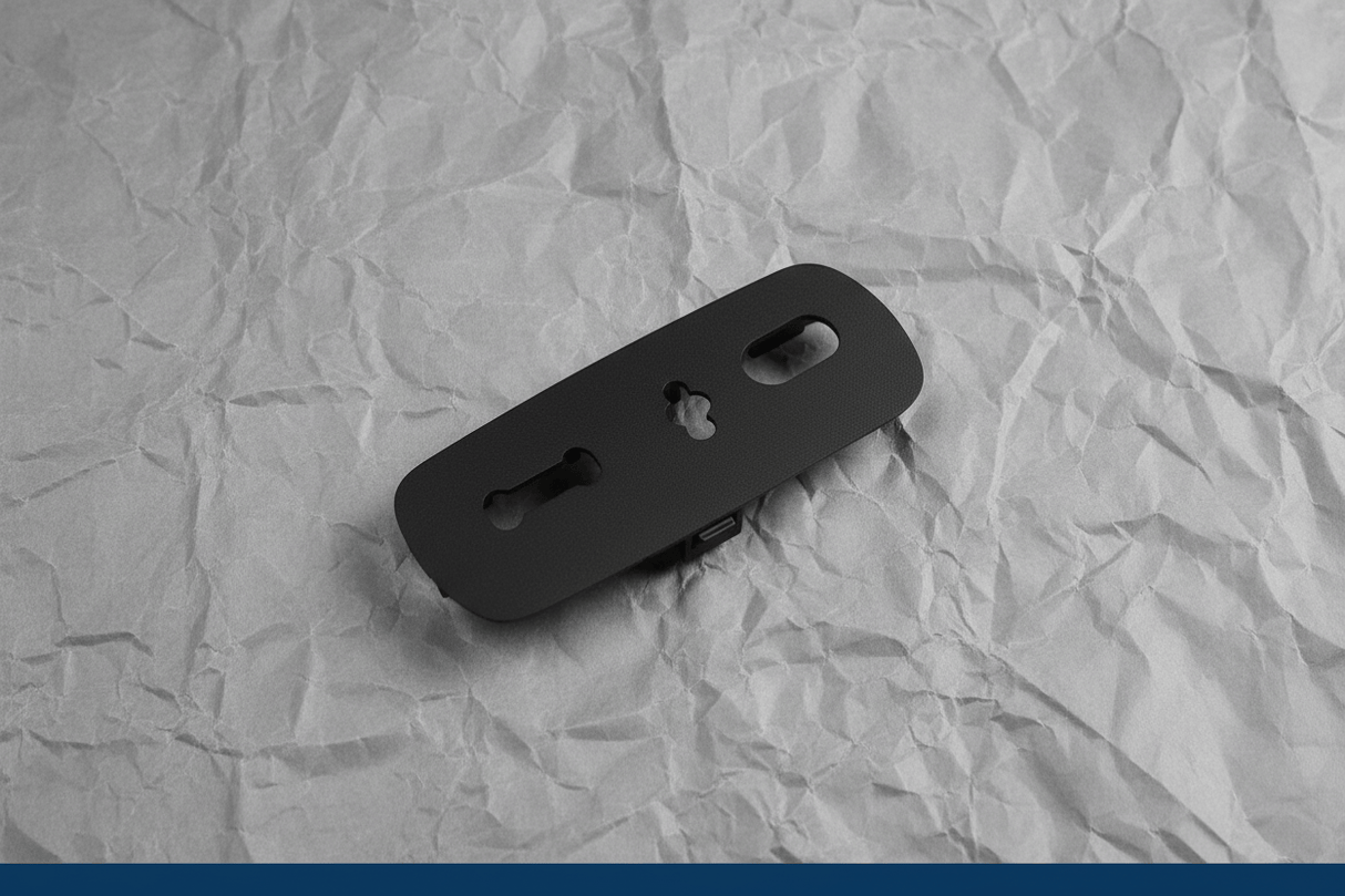 BB5Z-7863259-BB 2011-2019 Ford Flex Taurus Driver Side 10 Way Power Seat Switch Bezel OEM Charcoal