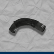 2012-2019 Fiat 500 Charge Air Cooler Hose Driver Side Genuine OEM