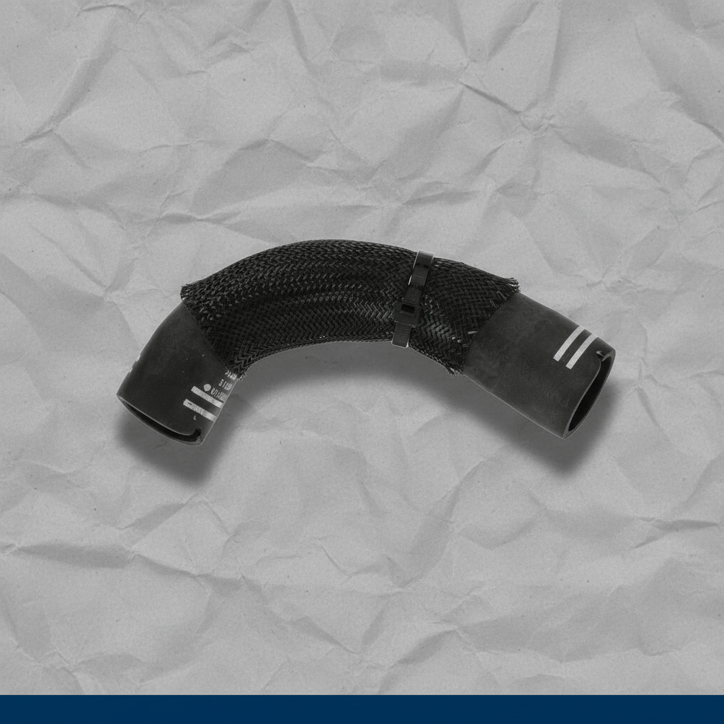 68073791AB 2012-2019 Fiat 500 Charge Air Cooler Hose Driver Side Genuine OEM