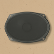 2012-26 Mopar OEM (1) 6x9 Front Door Speaker Chrysler Dodge Jeep Ram