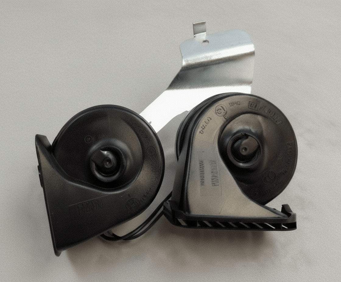 CJ5Z-13832-A 2013-2016 Ford Escape Dual High Low Note Electric Horn w/ Bracket OEM