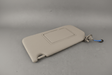 2013-2017 Honda Accord Driver Side Sunvisor Ivory OEM Sedan, No Sunroof,