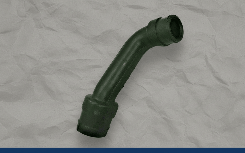 2013-2018 Toyota Rav4 Fuel Filler Connector Hose OEM