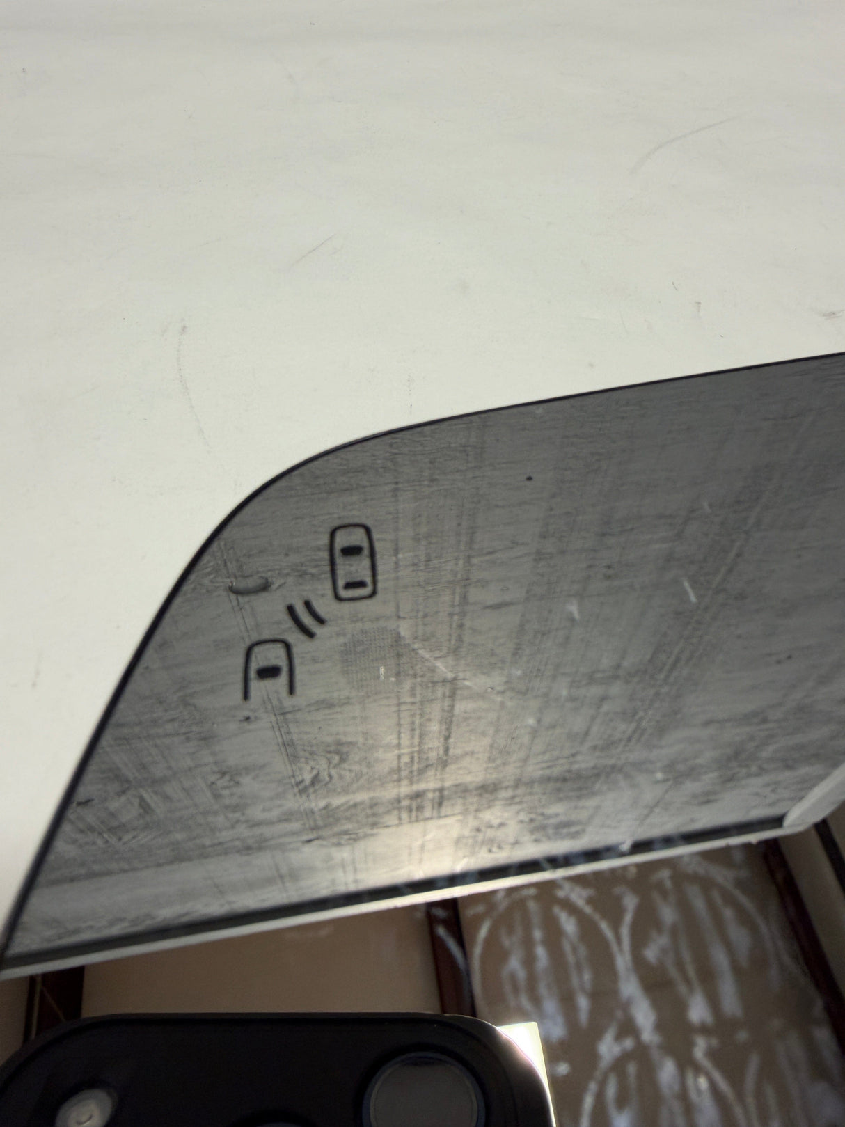 DA8Z-17K707-J 2013-2019 Ford Flex Driver Side Power Fold View Mirror Glass Genuine OEM