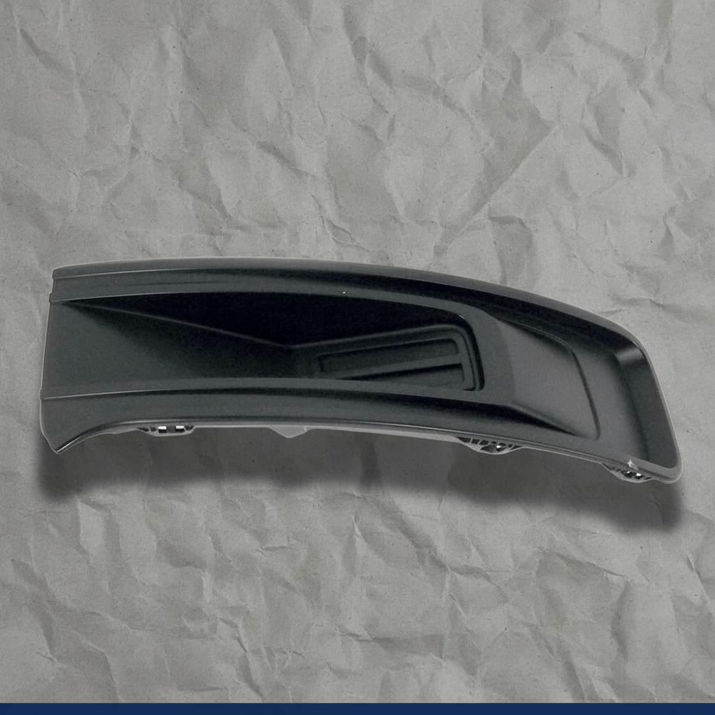 DA8Z-17E810-AA 2013-2019 Ford Flex Passenger Side Bumper Fog Light Hole Cover Black OEM