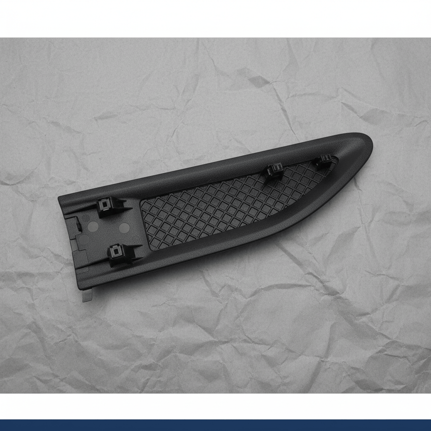 2013-2019 Ford Police Interceptor Driver Fender Black Vent Molding OEM