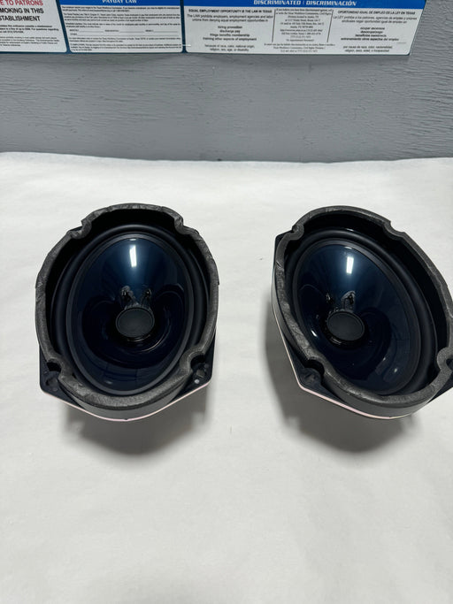 QTY (2) BG1Z-18808-C 2013-2020 Ford Fusion (2) Back Deck Subwoofer Speakers For Audiophile/  12 Speaker System