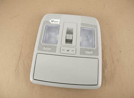 KD47-69-970D-75 2013-2025 Mazda 3/6/CX-3/CX-5/CX-9 OEM Overhead Console Beige W/ Sunroof