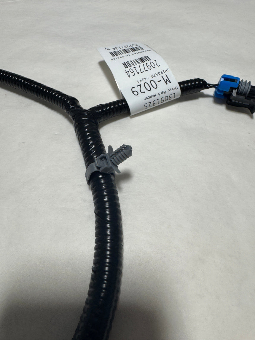 2014-2017 Impala Front Front Object Alarm Sensor Wiring Harness For Non DRL Equipped Only