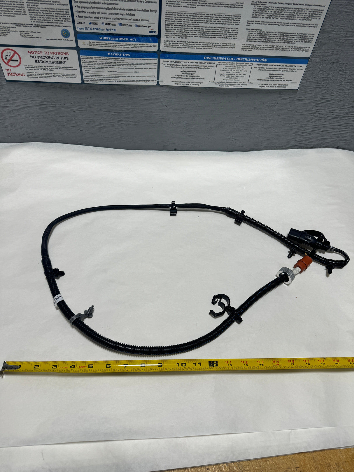 68223419AA 2014-2018 Dodge Ram  2500 3500 4500 5500 6.7 L Diesel Engine Block Heater Cord OEM