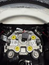 84483768 2014-2018 Silverado 1500 Black Heated Leather Steering Wheel Without Crash Alert