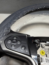 84483768 2014-2018 Silverado 1500 Black Heated Leather Steering Wheel Without Crash Alert