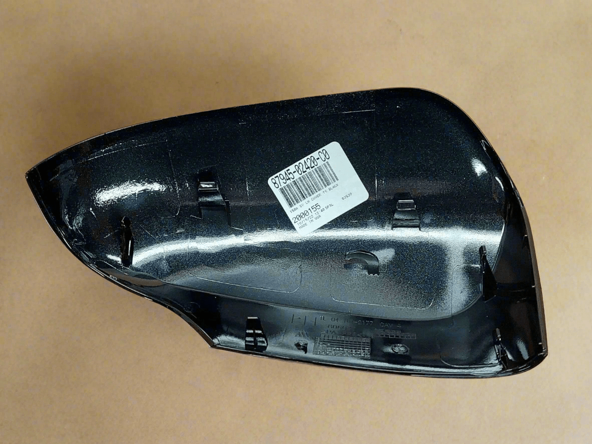 87945-02420-C0 2014-2018 Toyota Corolla Driver Side Outer Mirror Cover Black Code 209 For Turn Signal Mirror Onlt