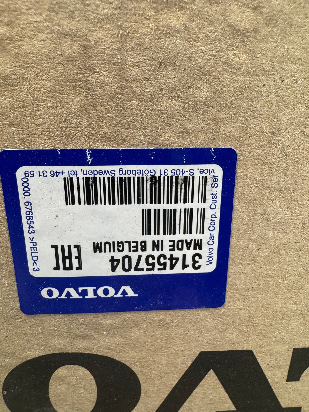 CL-1224-31455704-J1 2014-2018 Volvo S60 V60 Cross Country Grille Radiator Shutter W/o Pre- Crash 31455704 OEM new