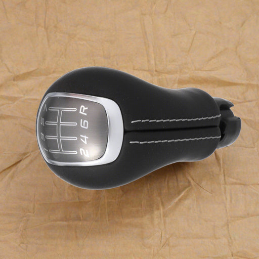 24269694 2014-2019 Corvette Manual Trans Gear Shift Knob Handle Non Suede Gray Stitching