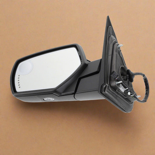 84565195 2014-2019 Sierra Silverado 1500 Driver Side Power Folding Mirror OEM - No Back Cap
