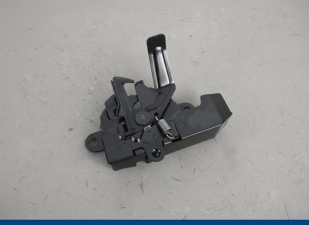 53510-0E090 2014-2019 Toyota Highlander OEM Hood Latch No Alarm No Smart Key