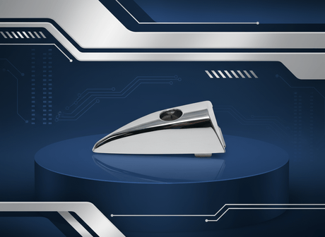 72183-TZ5-A01-F8 2014-2020 Acura MDX Chrome Door Handle Cap - Driver Side (Key Hole) OEM