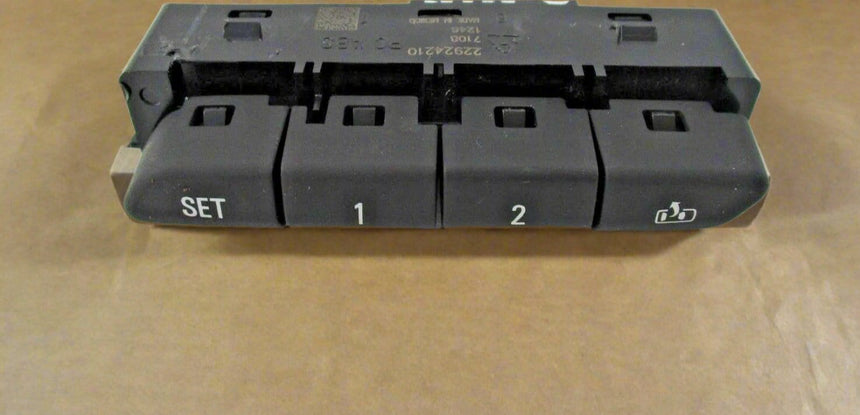 2014-2020 Chevy Impala Memory Position Mirror Seat Switch OEM