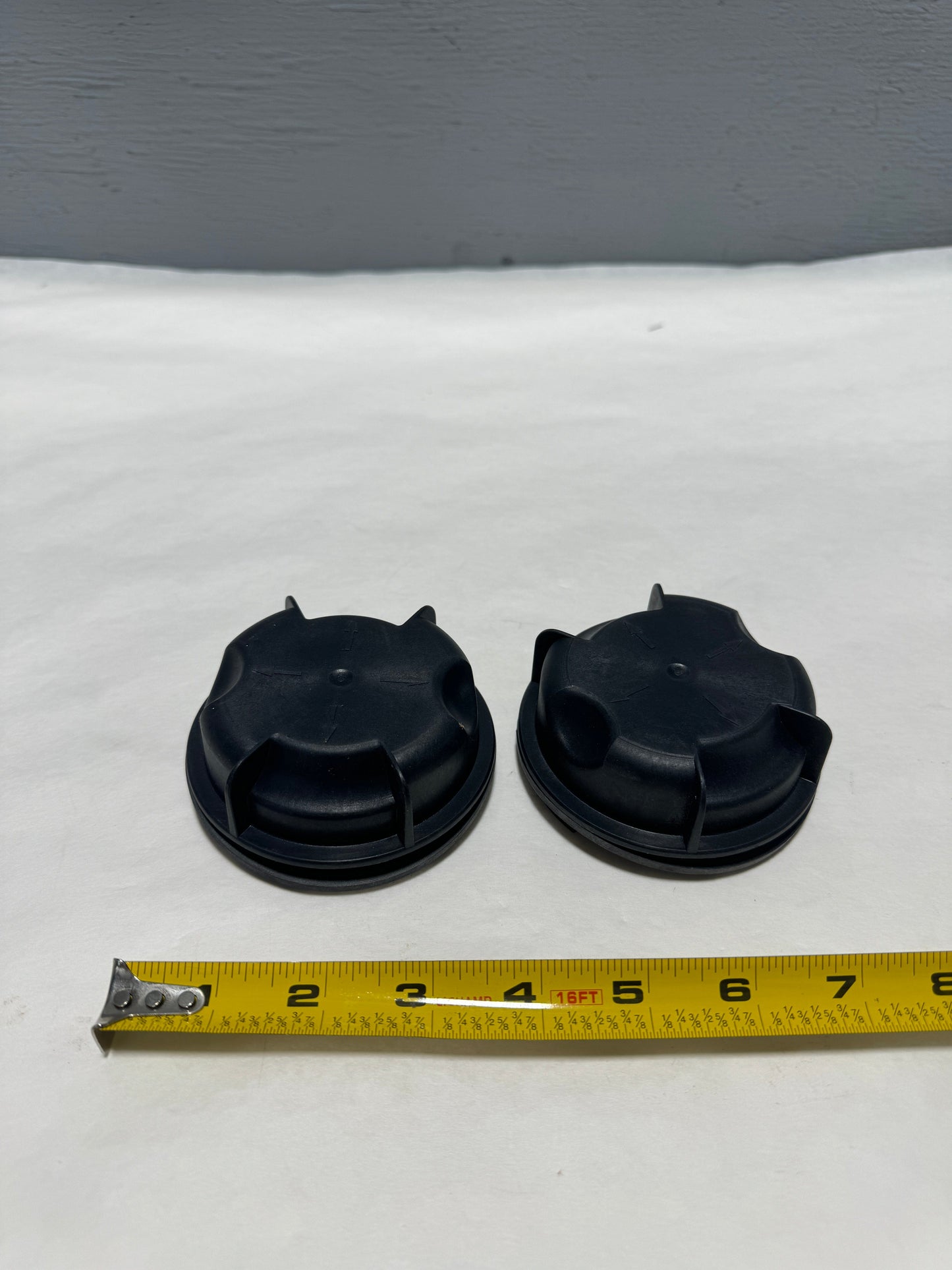 QTY (2) OF 68222838AA 2014-2022 Jeep Grand Cherokee (2) Headlight Bulb Cap Boot Covers OEM