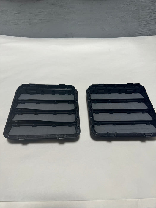 QTY (2) OF 68323649AB-D9 2014-2023 Ram Truck (2) Body Side Aperture Cab Air Pressure Exhauster Vents Louvers
