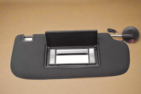 1LS27DX9AH 2014-2025 Dodge Durango Passenger Side Lighted Sun Visor - Black Genuine OEM