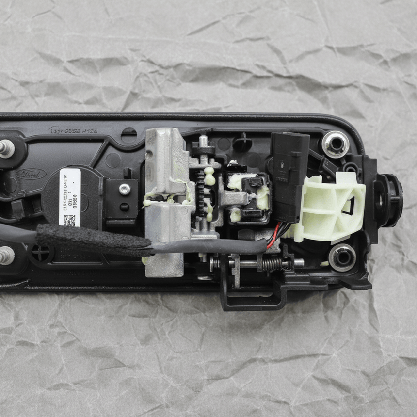 2015-2017 Ford F-150 Front Driver Side Exterior Door Handle Unpainted OEM