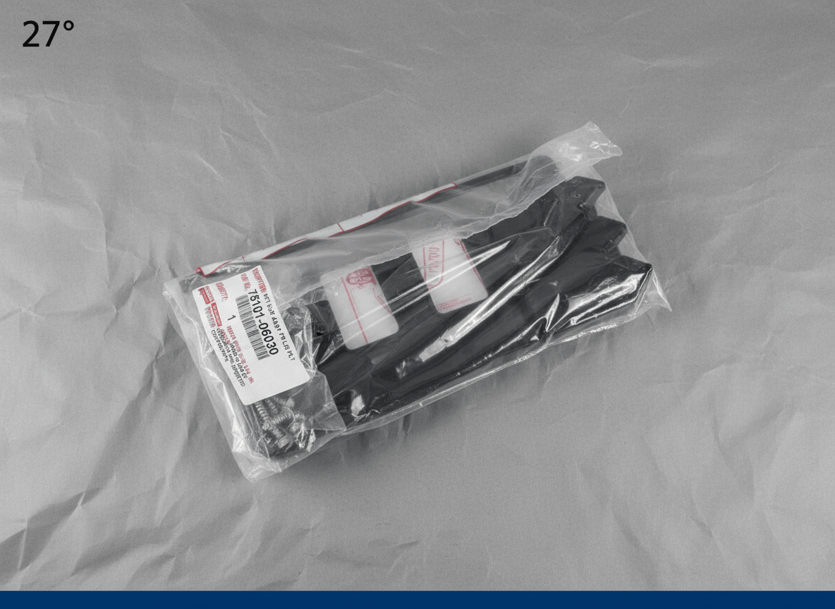 75101-06030 2015-2017 Toyota Camry Front License Plate Bracket Genuine OEM