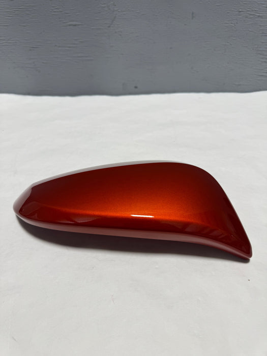 87915-0R100-E0-G13 2015-2017 Toyota Rav4 XLE SE, TLD Canada Built Pass Side Mirror Cover 4R8 Orange OEM For Turn Signal Mirror Only