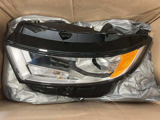 CL-0723-FT4Z-13008-F-J8 2015-2018 Ford Edge Driver Side Halogen Headlight OEM FT4Z-13008-F Genuine