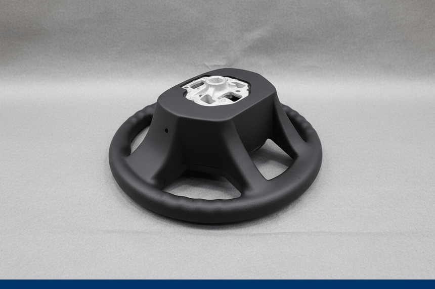 2015-2018 Ford F-150 Steering Wheel Black Vinyl OEM