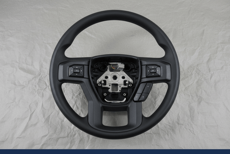 2015-2018 Ford F-150 Steering Wheel Black Vinyl OEM