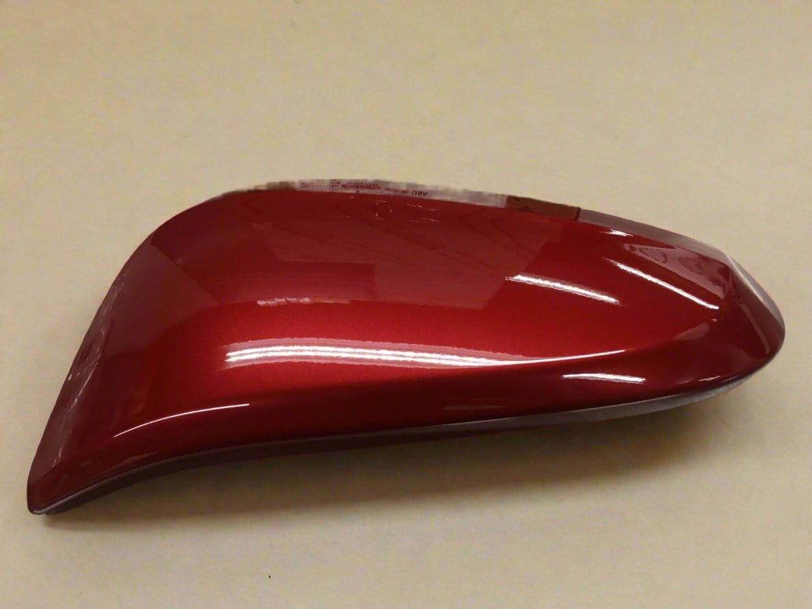 87945-0R100-D1 2015-2018 Rav4 Limited, XLE and SE Driver Side Mirror Cover 3 R3 Red